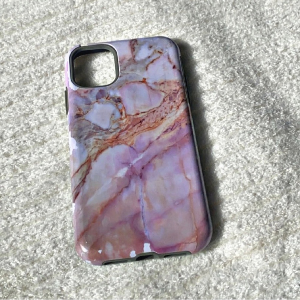 Purple Marble iPhone 11 Case